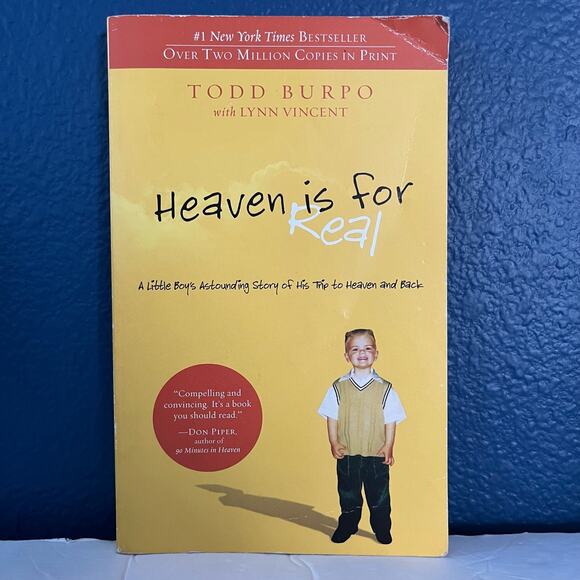 Heaven is for Real: A Little Boy's Astounding Story Trip to Heaven and Back - Picture 1 of 8